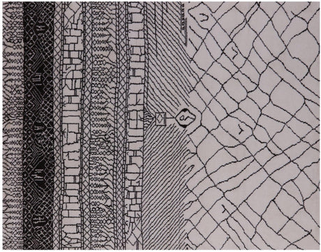 Moroccan Handmade Wool Rug - Manhattan Rugs