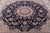 Square Persian Nain Hand Knotted Wool & Silk Rug - Manhattan Rugs