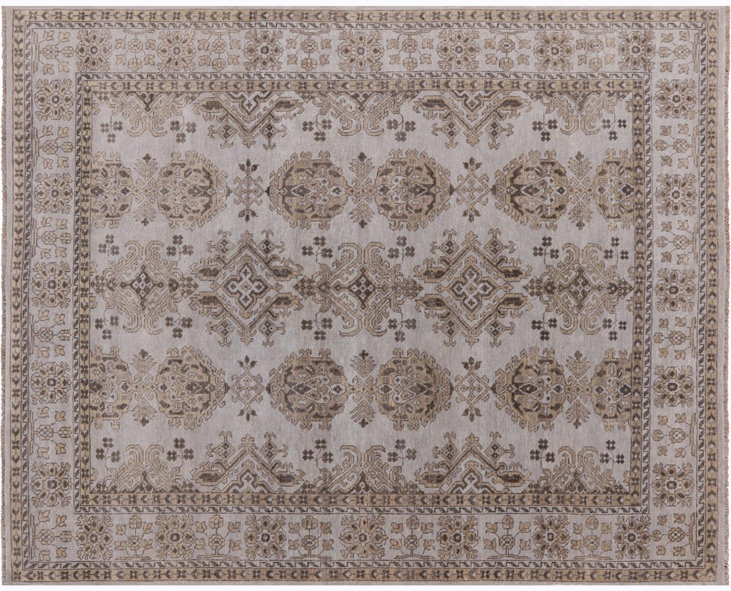 Hand Knotted Turkish Oushak Wool Rug - Manhattan Rugs