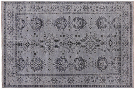 Hand Knotted Turkish Oushak Wool Rug - Manhattan Rugs