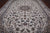 Ivory 10' 7" X 17' 5" Wool & Silk Persian Nain Hand Knotted Rug - Q9349
