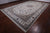 Ivory 10' 7" X 17' 5" Wool & Silk Persian Nain Hand Knotted Rug - Q9349