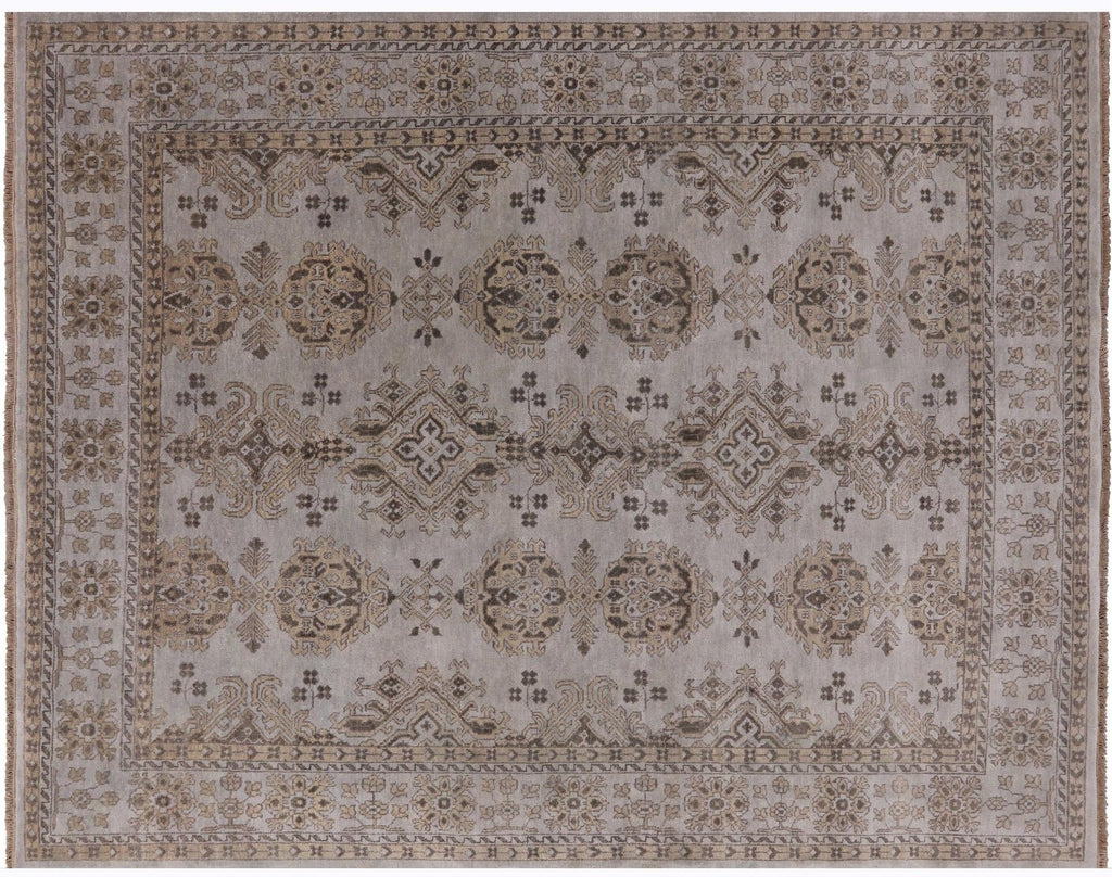 Turkish Oushak Hand Knotted Wool Rug - Manhattan Rugs