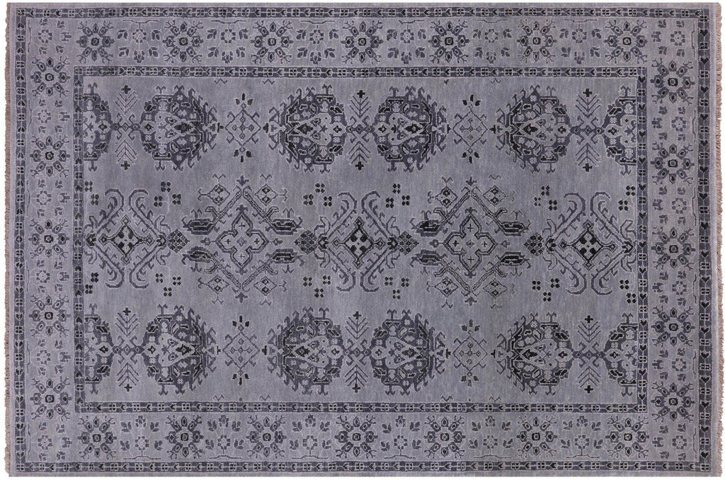 Handmade Turkish Oushak Wool Rug - Manhattan Rugs