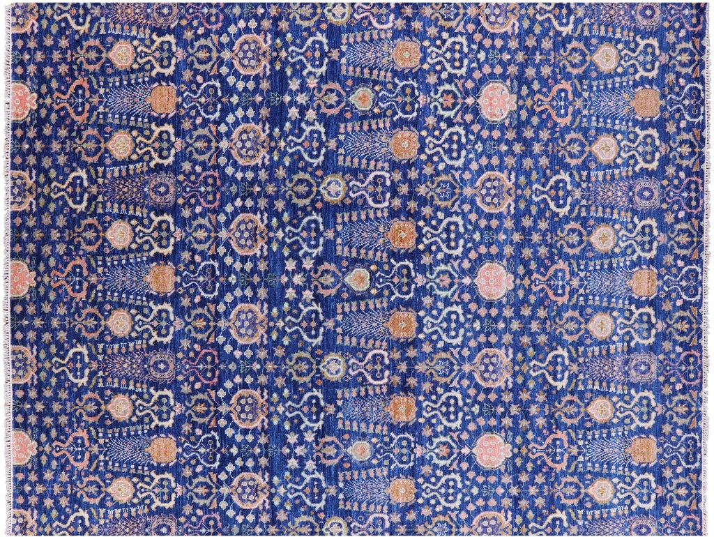 Turkish Oushak Hand-Knotted Wool Rug - Manhattan Rugs