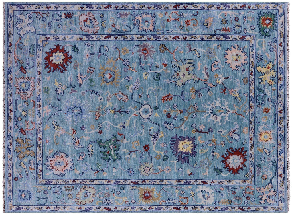 Turkish Oushak Handmade Rug - Manhattan Rugs