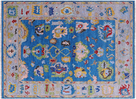 Handmade Turkish Oushak Wool Rug - Manhattan Rugs