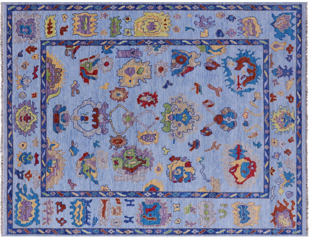 Hand-Knotted Turkish Oushak Wool Rug - Manhattan Rugs