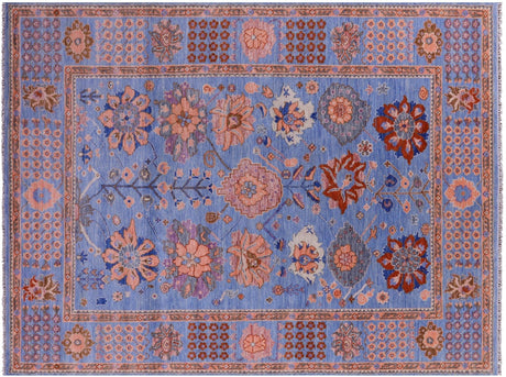 Turkish Oushak Hand Knotted Wool Rug - Manhattan Rugs