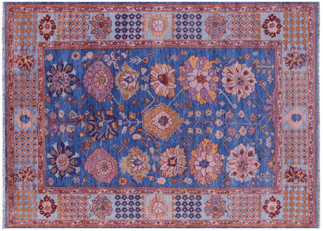 Turkish Oushak Handmade Wool Rug - Manhattan Rugs