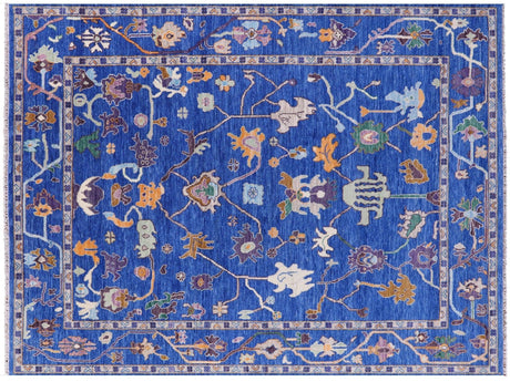 Turkish Oushak Handmade Wool Rug - Manhattan Rugs