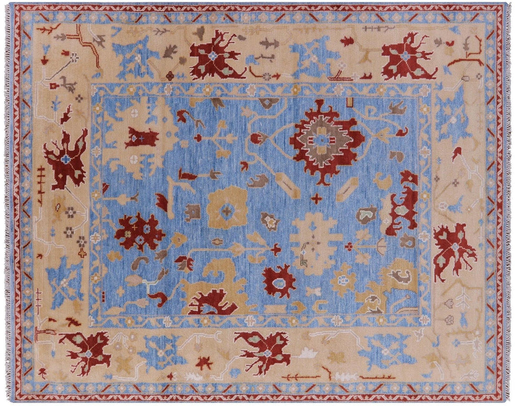 Handmade Turkish Oushak Wool Rug - Manhattan Rugs
