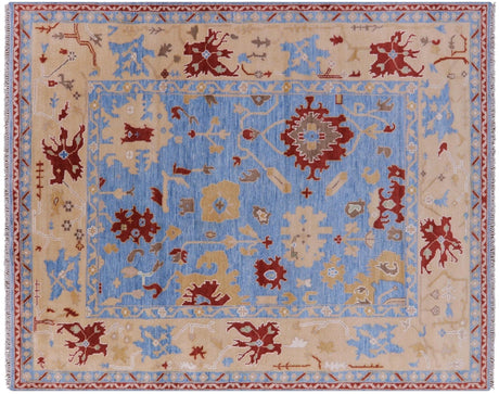 Handmade Turkish Oushak Wool Rug - Manhattan Rugs