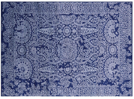 Persian Wool & Silk Hand Knotted Rug - Manhattan Rugs