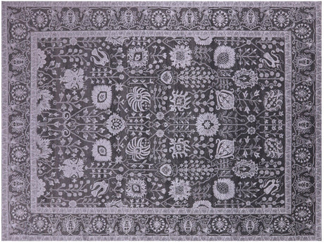 Persian Tabriz Hand-Knotted Wool & Silk Rug - Manhattan Rugs
