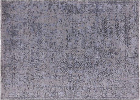 Hand Knotted Persian Wool & Silk Rug - Manhattan Rugs