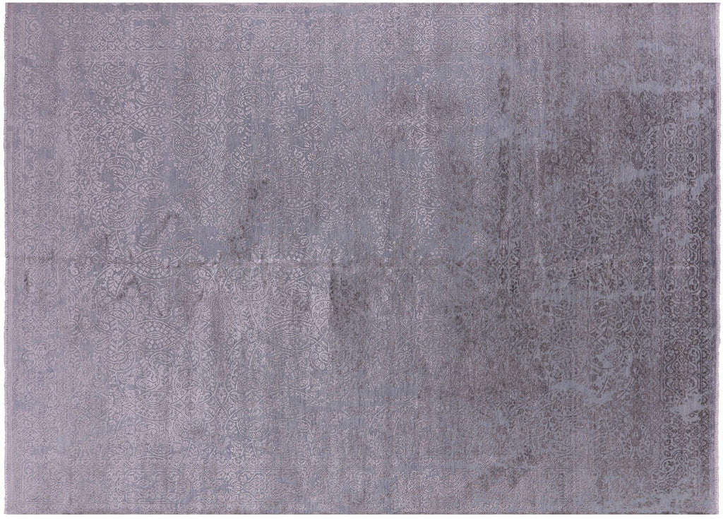 Wool & Silk Hand Knotted Modern Rug - Manhattan Rugs