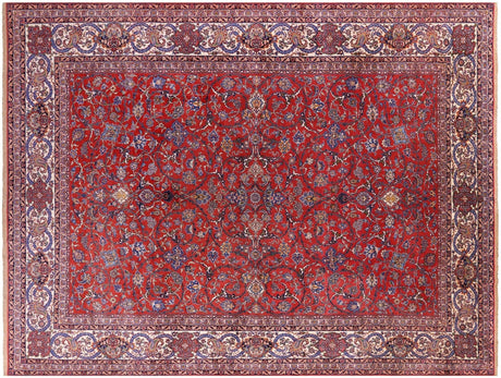 Antique Isfahan Hand Knotted Wool Rug - Manhattan Rugs