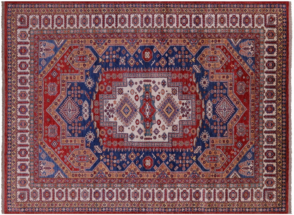 Super Kazak Hand Knotted Wool Rug - Manhattan Rugs