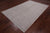 Ivory Turkish Oushak Washed Out Hand-Knotted Wool Rug 6' 0" X 9' 2" - Q9529
