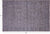Grey 6' 1" X 9' 0" Persian Fine Serapi Hand Knotted Rug - Q9530