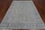 SUPER SALE Grey 6' 1" X 9' 0" Persian Fine Serapi Hand Knotted Rug - Q9530