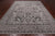 SUPER SALE Grey Handmade Turkish Oushak Wool Rug 9' 4" X 11' 11" - Q9535