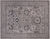 SUPER SALE Grey Handmade Turkish Oushak Wool Rug 9' 4" X 11' 11" - Q9535