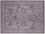 Grey Handmade Turkish Oushak Wool Rug 9' 4" X 11' 11" - Q9535
