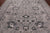 SUPER SALE Grey Handmade Turkish Oushak Wool Rug 9' 4" X 11' 11" - Q9535