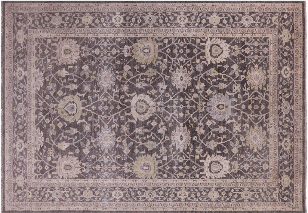 Turkish Oushak Handmade Wool Rug - Manhattan Rugs