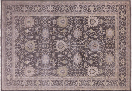 Turkish Oushak Handmade Wool Rug - Manhattan Rugs