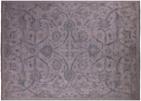 Hand-Knotted Turkish Oushak Wool Rug - Manhattan Rugs