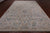 Ivory Hand-Knotted Turkish Oushak Wool Rug 9' 11" X 13' 11" - Q9540