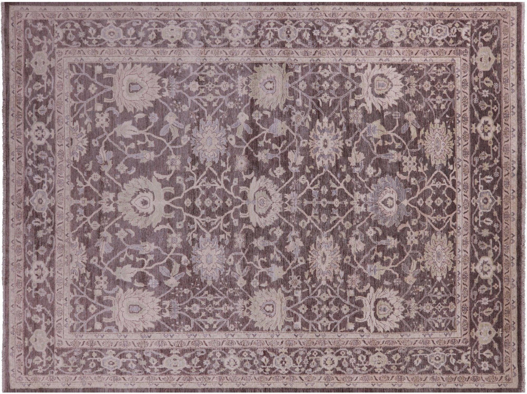 Hand Knotted Turkish Oushak Wool Rug - Manhattan Rugs