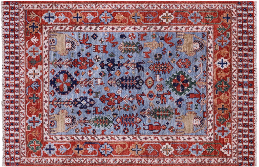 Persian Fine Serapi Hand Knotted Wool Rug - Manhattan Rugs