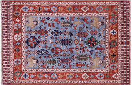 Persian Fine Serapi Hand Knotted Wool Rug - Manhattan Rugs