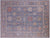 Grey 9' 0" X 11' 8" Handmade Turkish Oushak Wool Rug - Q9567