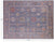 Grey 9' 0" X 11' 8" Handmade Turkish Oushak Wool Rug - Q9567