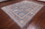 Grey 9' 0" X 11' 8" Handmade Turkish Oushak Wool Rug - Q9567