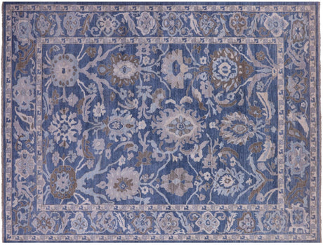 Turkish Oushak Hand Knotted Wool Rug - Manhattan Rugs
