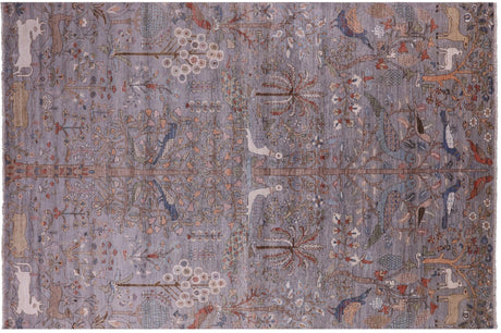 Hand-Knotted Persian Tree Of Life Wool Rug - Manhattan Rugs