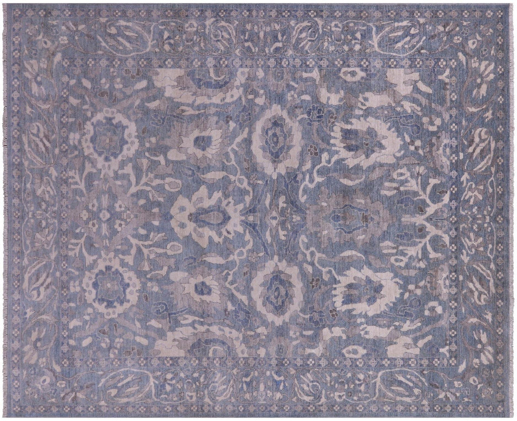 Turkish Oushak Handmade Wool Rug - Manhattan Rugs