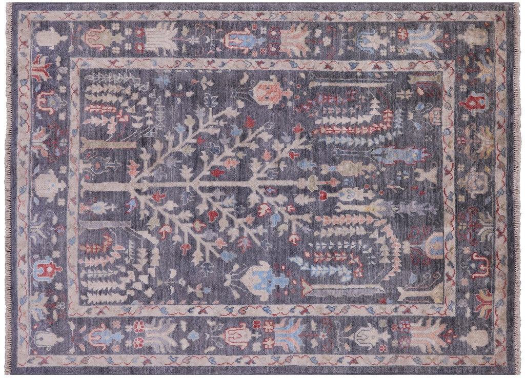 Hand Knotted Turkish Oushak Wool Rug - Manhattan Rugs