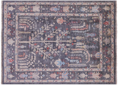 Hand Knotted Turkish Oushak Wool Rug - Manhattan Rugs