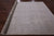 Ivory 7' 11" X 9' 11" Turkish Oushak Washed Out Hand-Knotted Wool Rug - Q9601