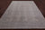 Ivory 7' 11" X 9' 11" Turkish Oushak Washed Out Hand-Knotted Wool Rug - Q9601