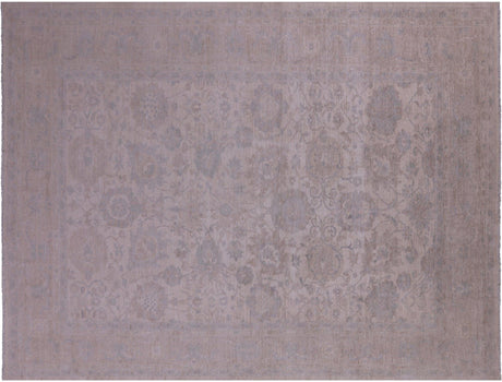 Washed Out Turkish Oushak Hand Knotted Wool Rug - Manhattan Rugs