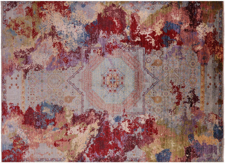Contemporary Hand Knotted Wool Rug - Manhattan Rugs