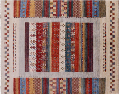 Tribal Persian Gabbeh Hand-Knotted Rug - Manhattan Rugs